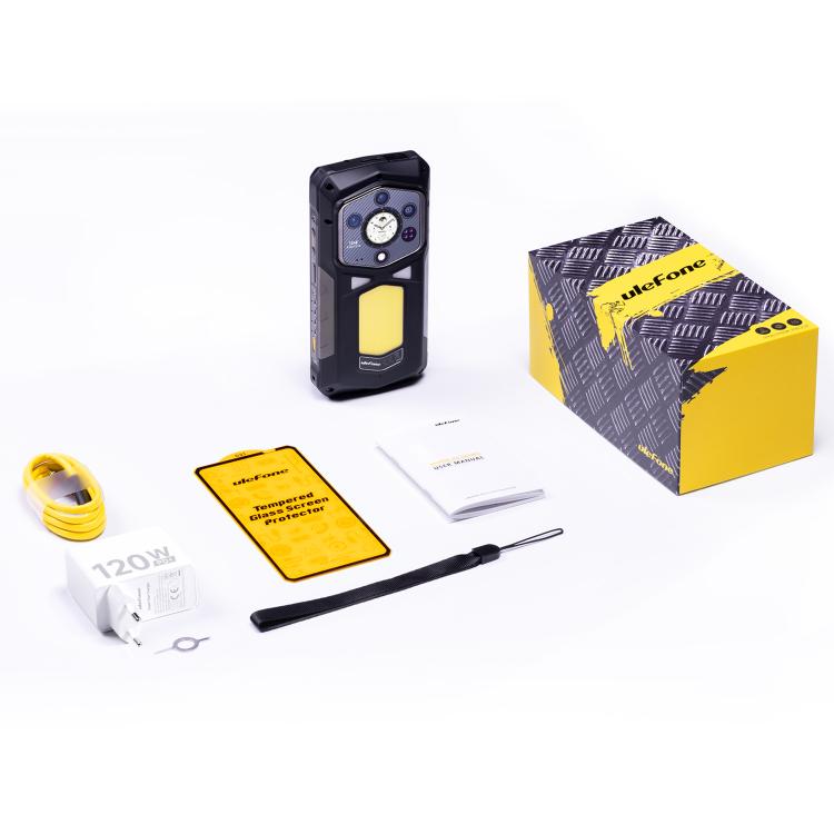 [HK Warehouse] Ulefone Armor 29 Pro Rugged Phone, 16GB+512GB, Night Vision, 6.67 inch + 1.04 inch Android 15 MediaTek Dimensity 7400 Octa Core, Network: 5G, OTG, NFC (Black)