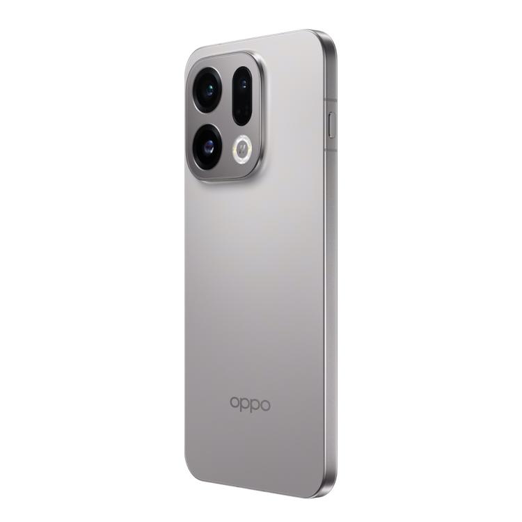 OPPO Find X9 AI Phone, 12GB+256GB, Screen Fingerprint, 6.59 inch ColorOS 16.0 Dimensity 9500 Octa Core, NFC, OTG, Network: 5G (Titanium Color)