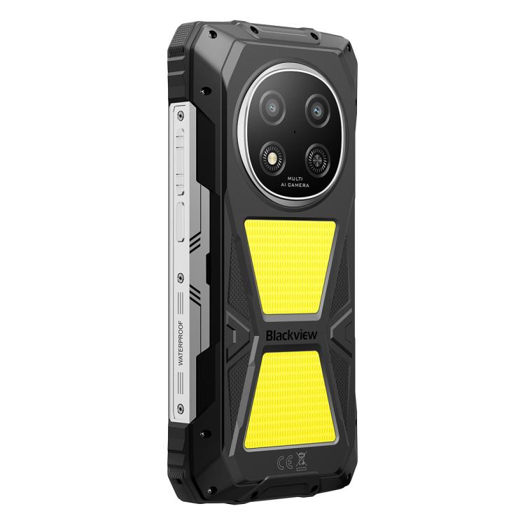 [HK Warehouse] Blackview ROCK 2 Pro Rugged Phone, 8GB+256GB, 6.67 inch Android 16 Unisoc UMS9620 T8100 Octa Core, Network: 5G, OTG, NFC (Yellow)