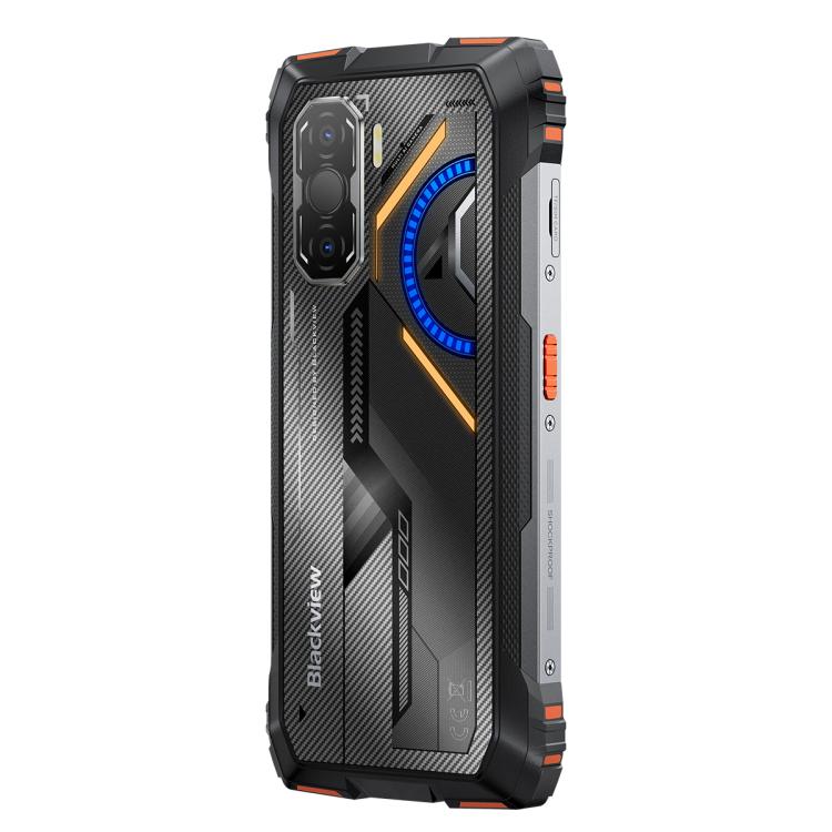 [HK Warehouse] Blackview ROCK 3 Rugged Phone, Thermal Imager, 8GB+256GB, 6.78 inch Android 16 MT8781 Helio G100 Octa Core, Network: 4G, OTG, NFC (Orange)