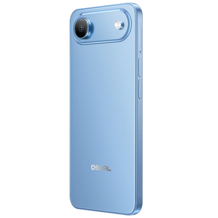 [HK Warehouse] Blackview Oscal FLAT 3C, 4GB+128GB, 6.56 inch Android 16 Unisoc UMS312 T310 Quad Core, OTG, Network: 4G (Blue)