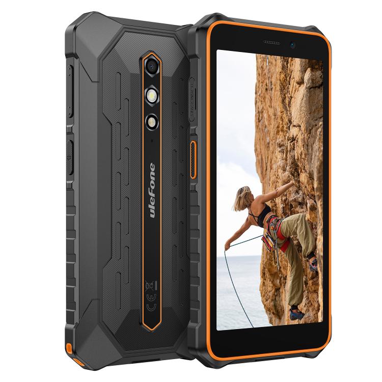 [HK Warehouse] Ulefone RugKing 2 Pro, 4GB+64GB, IP68/IP69K Rugged Phone, 5.45 inch Android 16 Unisoc T7250 Octa Core, Network: 4G, NFC, OTG (Orange)