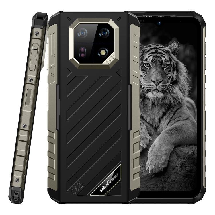 [HK Warehouse] Ulefone Armor 22 Pro IP68/IP69K Rugged Phone, 8GB+128GB, 6.58 inch Android 16 MediaTek Helio G200 Octa Core, Network: 4G, NFC, OTG (Black)