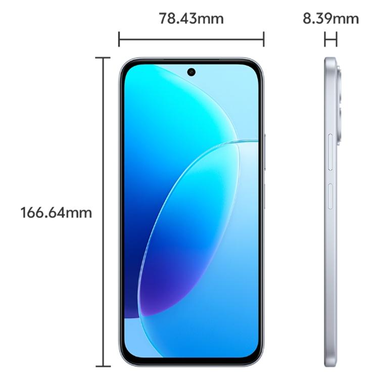 vivo Y500i, 8GB+512GB, Side Fingerprint, 6.75 inch Android 16 OriginOS 6 Snapdragon 4 Gen  2Octa Core, OTG, NFC, Network: 5G (Silver)