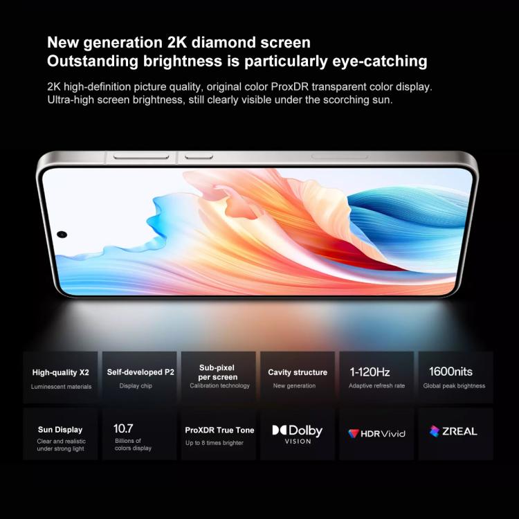 OPPO Find X8 Ultra Satellite Edition, 16GB+1TB, Screen