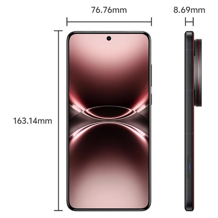 vivo X200 Ultra Satellite Edition, 16GB+1TB, Face ID / 3D Ultrasonic Fingerprint, 6.82 inch OriginOS 5 / Android 15 Snapdragon 8 Elite Octa Core, OTG, NFC, Network: 5G, Support Google Play (Red)