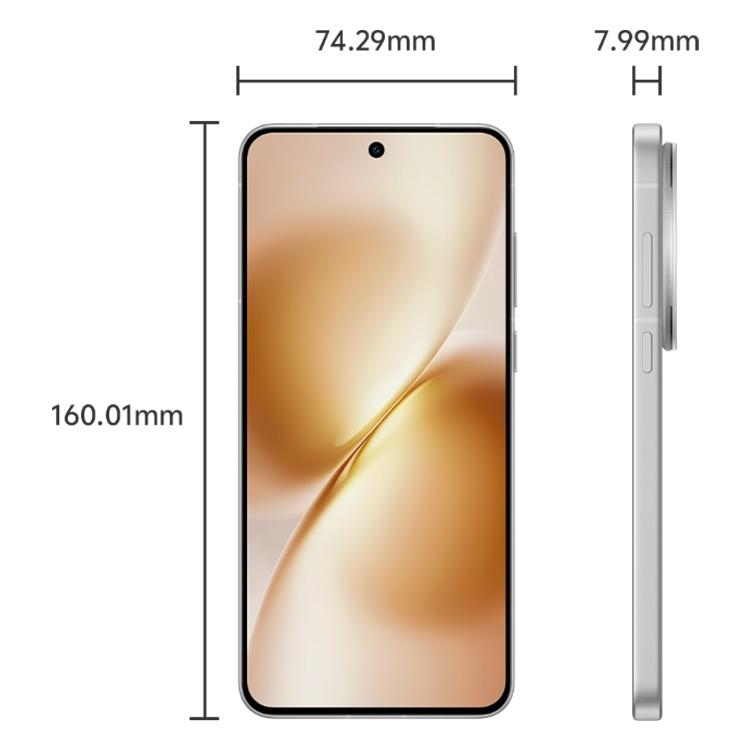 vivo X200s, 16GB+512GB, Face ID / 3D Ultrasonic Fingerprint, 6.67 inch OriginOS 5 / Android 15 Dimensity 9400+ Octa Core, OTG, NFC, Network: 5G, Support Google Play (White)