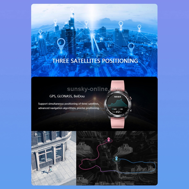 Huawei Honor Dream Smartwatch GPS incorporado Cerámica Bezel Rosa