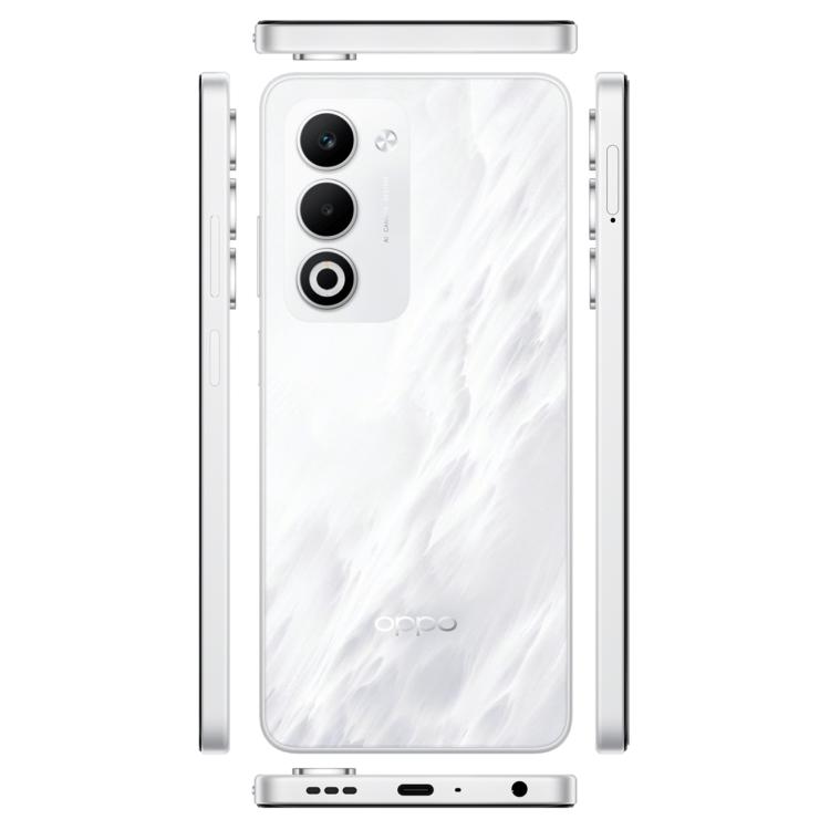 OPPO A6i 5G, 8GB+128GB, Side Fingerprint, 6.67 inch ColorOS 15 Android 15 Dimensity 6300 Octa Core, Network: 5G (White)