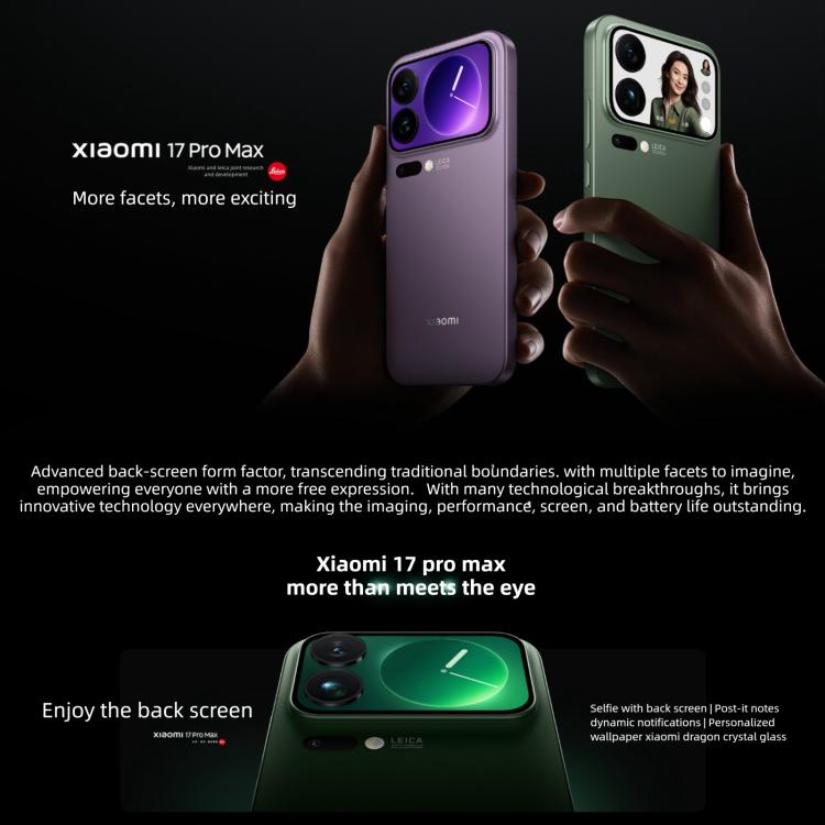 【Imanuel】XIAOMI 17 Pro Max 16GB/512GB Xiaomi 17 Pro Max (512GB/16GB) / White (China) – 海外スマホの販売