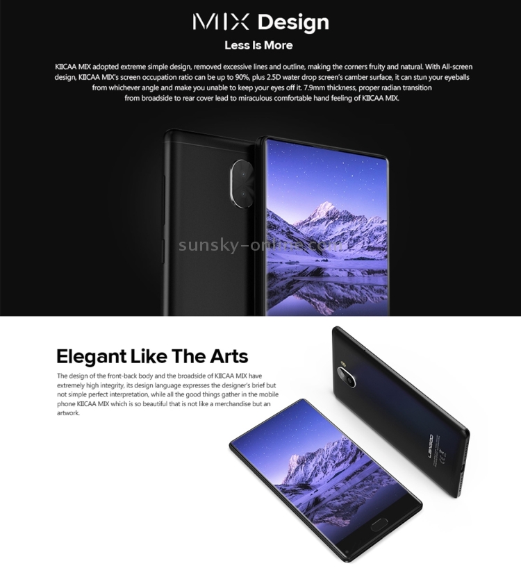 オクタコアLeagoo KIICAA MIX SIMフリー 32GB Leagoo KIICAA Mix - Celulares.com Brasil