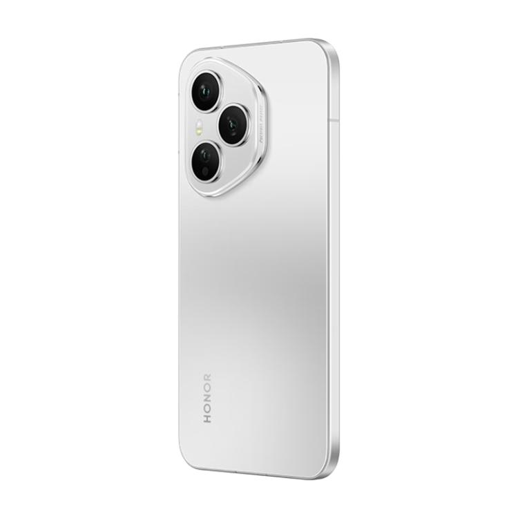 Honor 400 Pro, 16GB+512GB, Screen Fingerprint, 6.55 inch MagicOS 9.0 / Android 15 Snapdragon 8 Gen 3 Octa Core, Network: 5G, NFC, OTG (Silver)