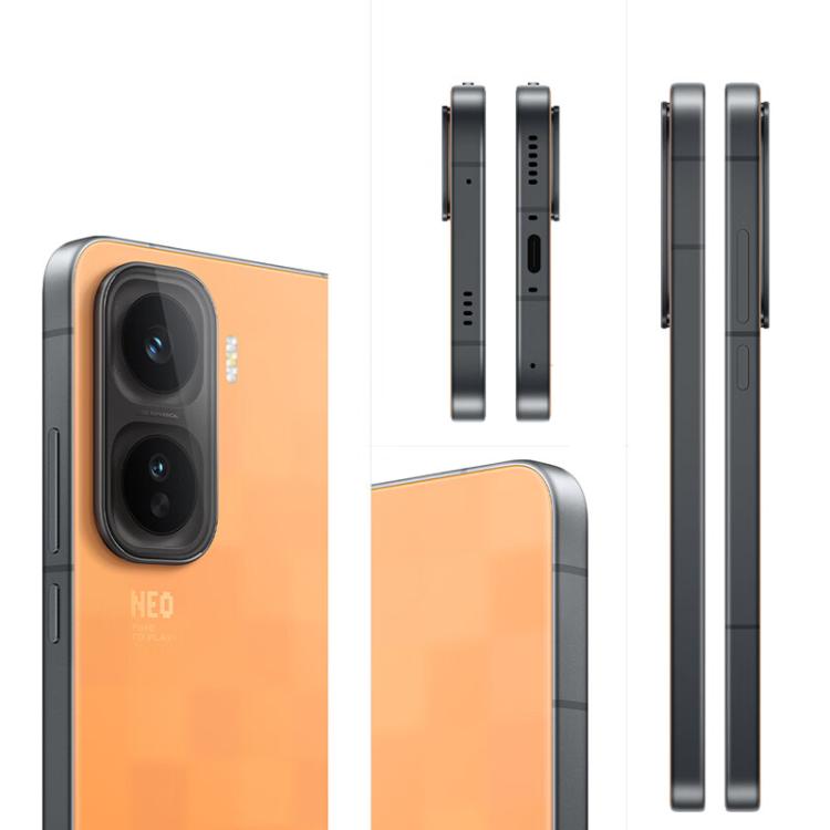 vivo iQOO Neo11, 16GB+1TB, Face ID / Screen Fingerprint Identification, 6.82 inch Android 16 OriginOS 6 Snapdragon 8 Elite Octa Core, OTG, NFC, Network: 5G (Orange)