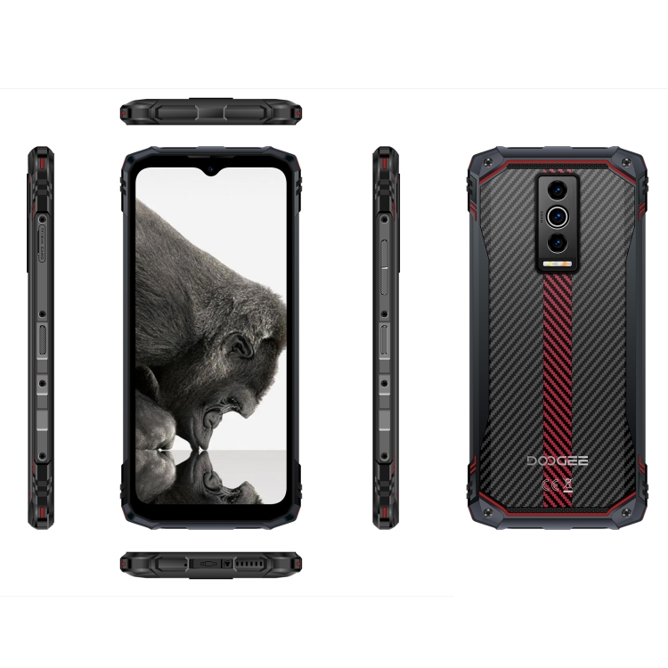 [HK Warehouse] DOOGEE Blade 10, 4GB+128GB, 6.56 inch Android 14 Spreadtrum T606 Octa Core, Network: 4G, OTG (Kevlar Black)