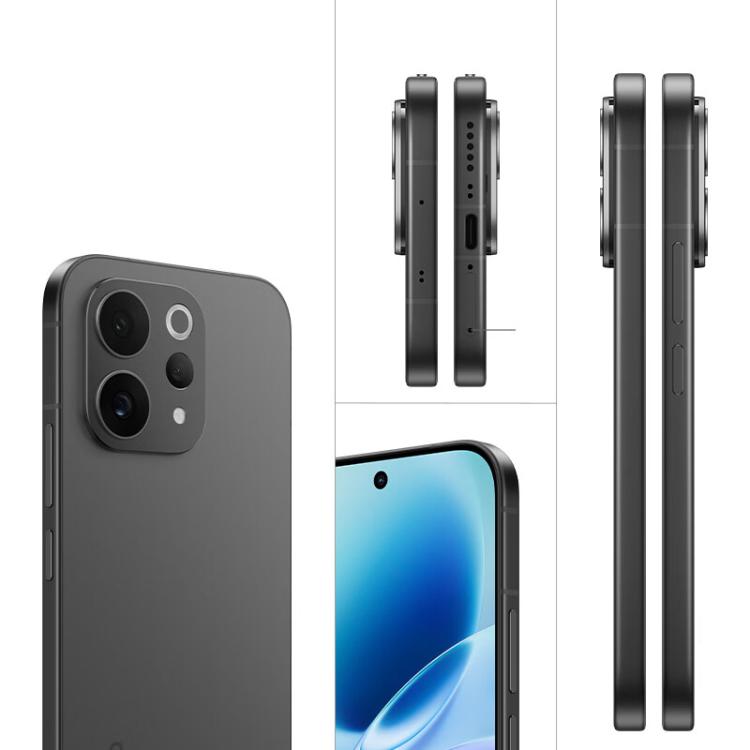vivo S50, 12GB+256GB, 3D Fingerprint,  6.59 inch Android 16 OriginOS 6 Snapdragon 8s Gen 3 Octa Core, OTG, NFC, Network: 5G, Support Google Play (Black)