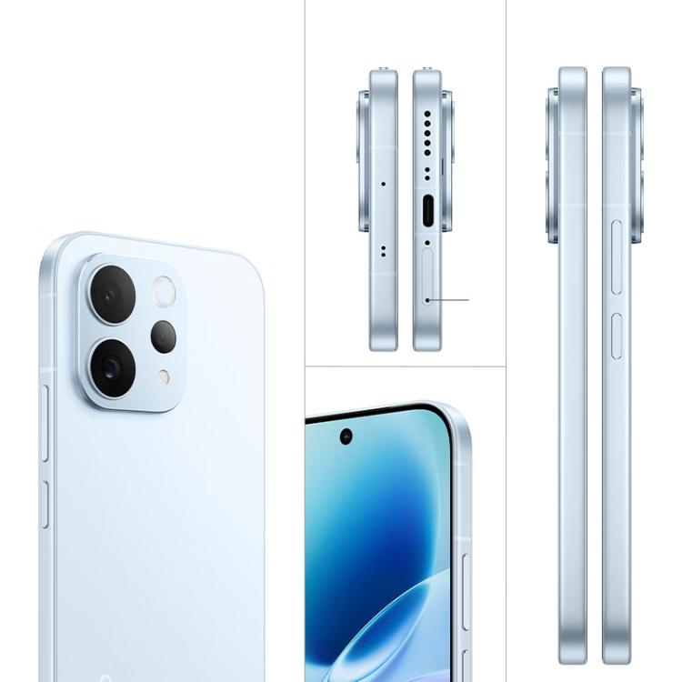 vivo S50, 16GB+256GB, 3D Fingerprint,  6.59 inch Android 16 OriginOS 6 Snapdragon 8s Gen 3 Octa Core, OTG, NFC, Network: 5G, Support Google Play (Blue)