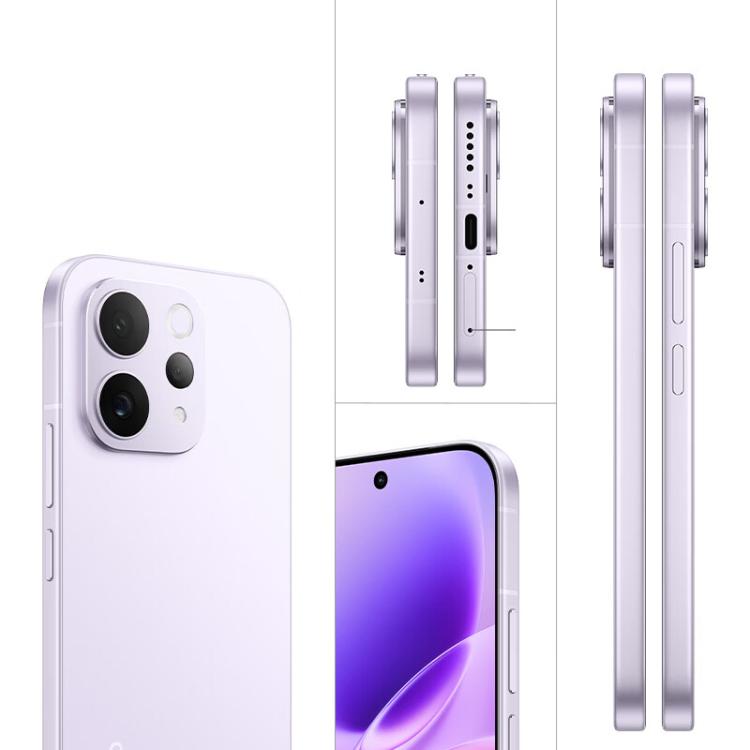 vivo S50, 16GB+512GB, 3D Fingerprint,  6.59 inch Android 16 OriginOS 6 Snapdragon 8s Gen 3 Octa Core, OTG, NFC, Network: 5G, Support Google Play (Purple)