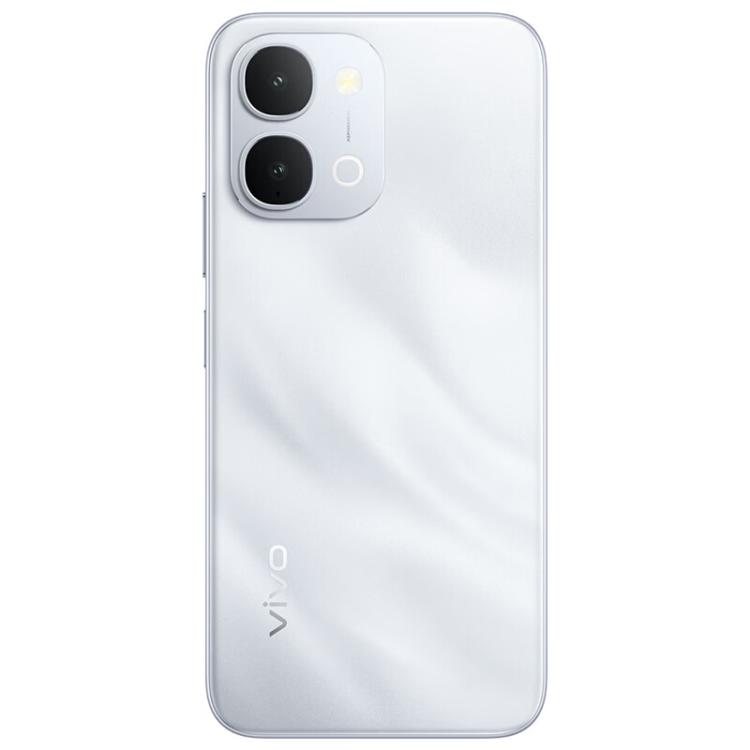vivo Y6, 8GB+128GB, Side Fingerprint, 6.75 inch Android 16 OriginOS 6 Snapdragon 4 Gen 2 Octa Core, OTG, NFC, Network: 5G (Silver)