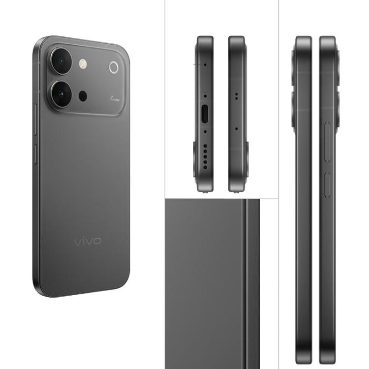 vivo S60 Vitality, 12GB+512GB, 6.59 inch Android 16 OriginOS 6 Dimensity 7500 Full Power Version Octa Core, OTG, NFC, Network: 5G, Support Google Play (Black)