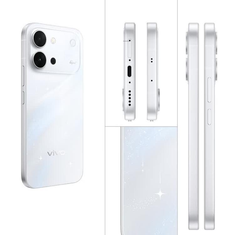 vivo S60 Vitality, 12GB+512GB, 6.59 inch Android 16 OriginOS 6 Dimensity 7500 Full Power Version Octa Core, OTG, NFC, Network: 5G, Support Google Play (White)