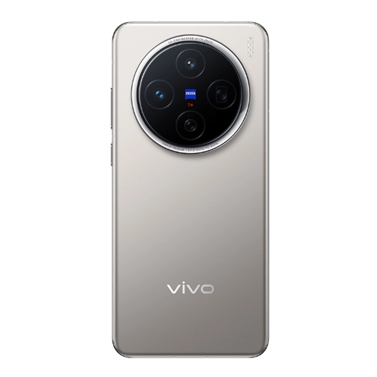 vivo X200, 16GB+512GB, Face ID / Screen Fingerprint Identification, 6.67 inch Android 15 Dimensity 9400 Octa Core, OTG, NFC, Network: 5G, Support Google Play (Titanium Color)