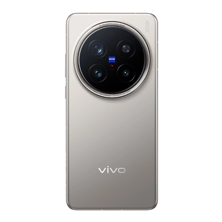 vivo X200 Pro, 12GB+256GB, Face ID / Screen Fingerprint Identification, 6.78 inch Android 15 Dimensity 9400 Octa Core, OTG, NFC, Network: 5G, Support Google Play (Titanium Color)