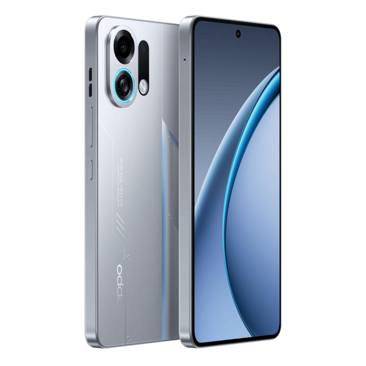 OPPO K13 Turbo Pro 5G, 12GB+256GB, Screen Fingerprint, 6.8 inch ColorOS 15.0 Snapdragon 8s Gen 4 Octa Core, NFC, OTG, Network: 5G (Silver)
