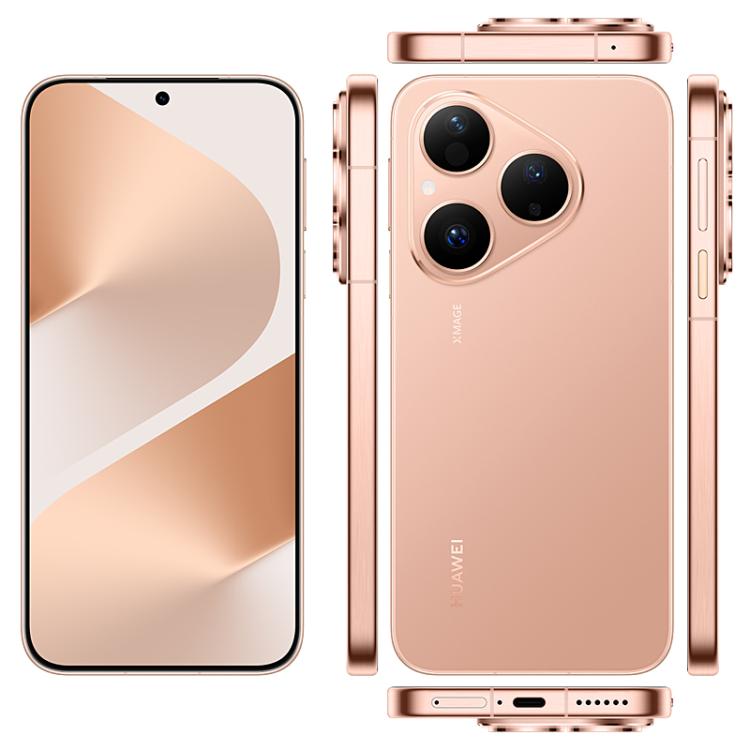 HUAWEI Pura 80, 12GB+1TB, Side Fingerprint Identification, 6.6 inch HarmonyOS 5.1, NFC, OTG, Not Support Google Play (Gold)