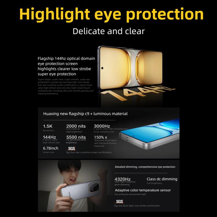 vivo iQOO Z10 Turbo+, 12GB+256GB, Screen Fingerprint, 6.