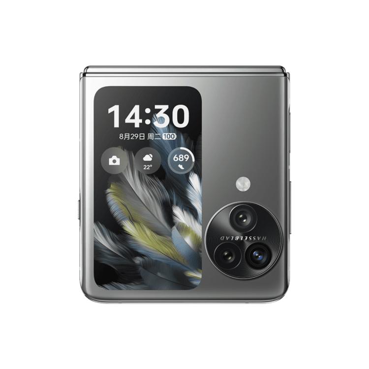 OPPO Find N3 Flip AI, 12GB+512GB, Face ID & Side Fingerprint Identification, 6.8 inch + 3.26 inch Screen ColorOS 13.2 Dimensity 9200 Octa Core, Network: 5G (Black)