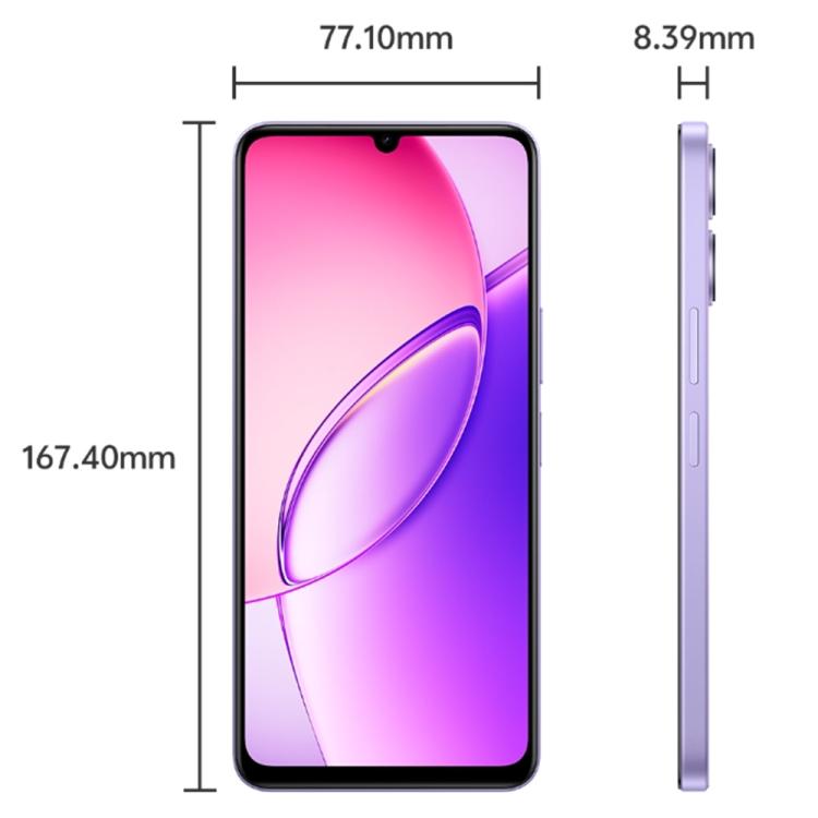 vivo Y60, 6GB+128GB, Side Fingerprint, 6.74 inch Android 16 OriginOS 6 Snapdragon 4 Gen 2 Octa Core, OTG, Network: 5G (Purple)