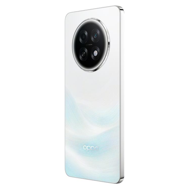OPPO A6 Max 5G, 8GB+256GB, Screen Fingerprint, 6.8 inch ColorOS 15.0 Android 15 Qualcomm Snapdragon 7 Gen 3 Octa Core, NFC,Network: 5G (White)
