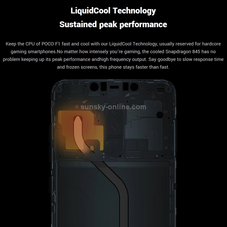 [HK Warehouse] Xiaomi POCO F1, 6GB+128GB, Global Official Version, IR Face  Unlock Back Fingerprint Identification, LiquidCool Technology, Dual Rear 