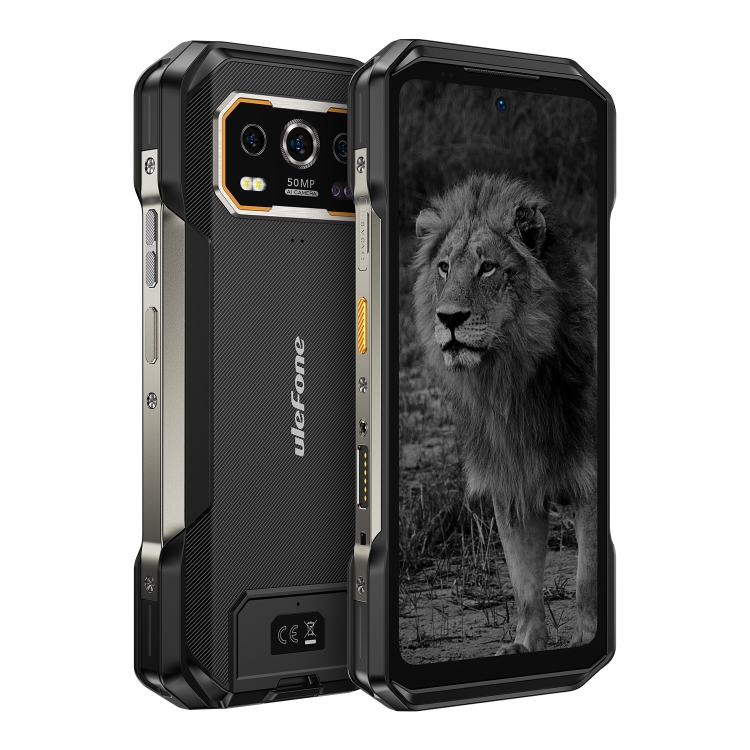 [Kho HK] Điện thoại bền bỉ Ulefone Armor 27 Pro, 12GB+256GB, Tầm nhìn ban đêm, 10600mAh, 6,78 inch Android 14 MediaTek Dimensity 6300 Octa Core, Mạng: 5G, NFC (Đen) - 1