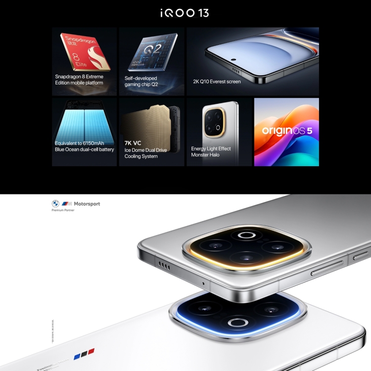 vivo iQOO 13　ホワイト【12GB/256GB】 IQOO 13 12GB+256GB White