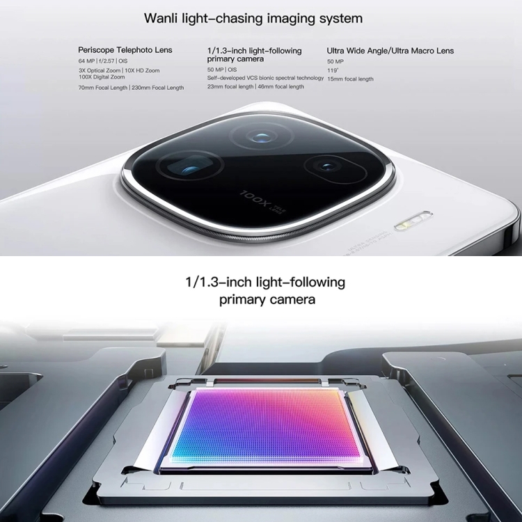 vivo iQOO 12、トリプルバックカメラ、16GB+512GB、顔ID / 指紋認証