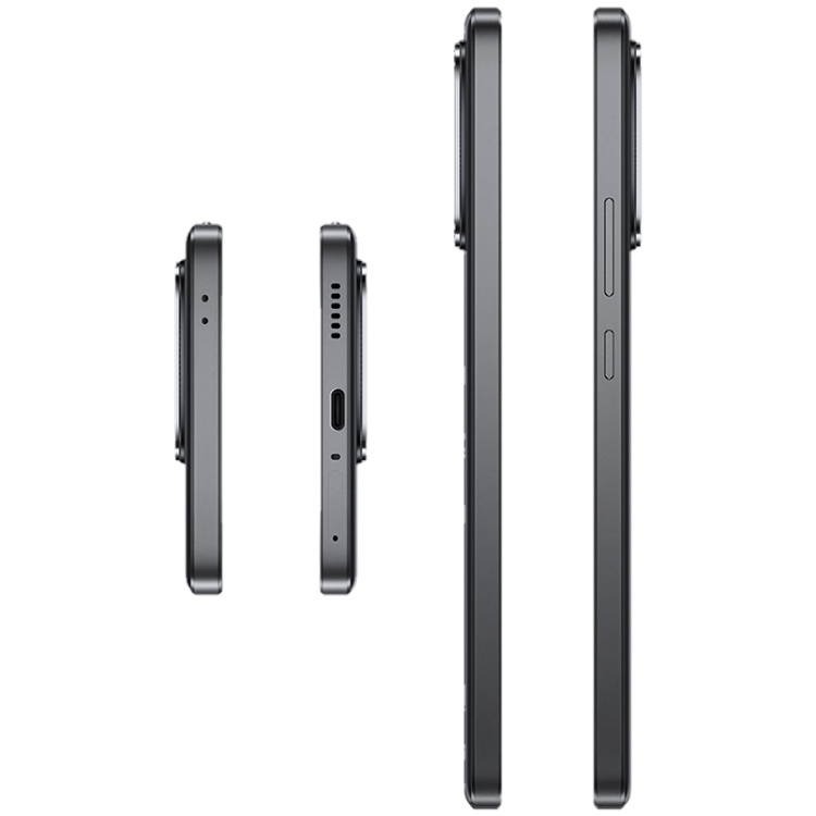 vivo iQOO Z9 Turbo, Dual Back Cameras, 16GB+512GB, Face ID Screen Fingerprint Identification, 6.78 inch Android 14.0 OriginOS 4 Snapdragon 8s Gen 3 Octa Core 3.0GHz, OTG, NFC, Network: 5G, Support Google Play (Black)