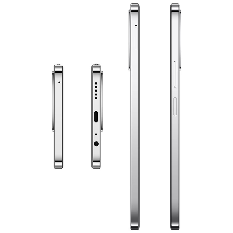 vivo Y200i, Dual Back Cameras, 12GB+512GB, Face ID Screen Fingerprint Identification, 6.72 inch Android 14.0 OriginOS 4 Snapdragon 4 Gen 2 Octa Core 2.2GHz, OTG, Network: 5G, Support Google Play (White)