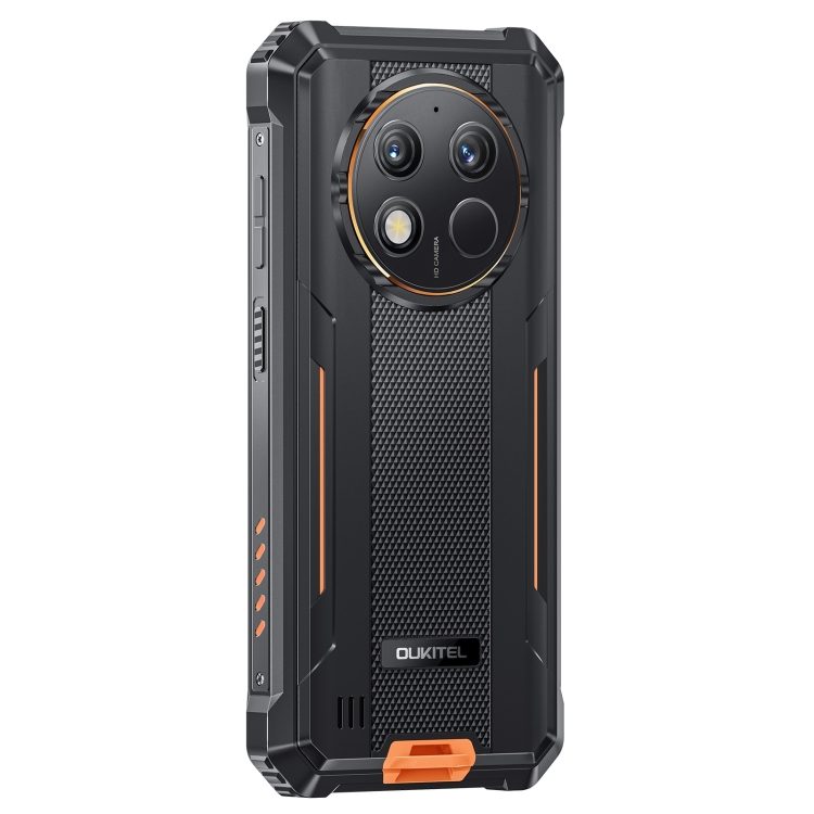 [HK Warehouse] Oukitel WP28 E IP68/IP69K Rugged Phone, 4GB+64GB, 6.52 inch Unisoc T606 Octa-core, NFC, OTG, Network: 4G (Orange)