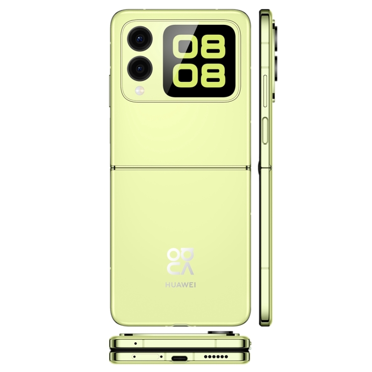 Huawei nova Flip, 12GB+1TB, Side Fingerprint Identification, 6.94 inch + 2.14 inch HarmonyOS 4.2 Octa Core, NFC, OTG, Not Support Google Play (Green)