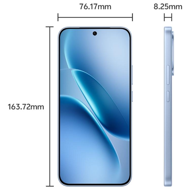 vivo iQOO Z11, 12GB+512GB, Screen Fingerprint, 6.83 inch Android 16 OriginOS 6 Dimensity 8500 Octa Core, OTG, NFC, Network: 5G, Support Google Play (Blue)