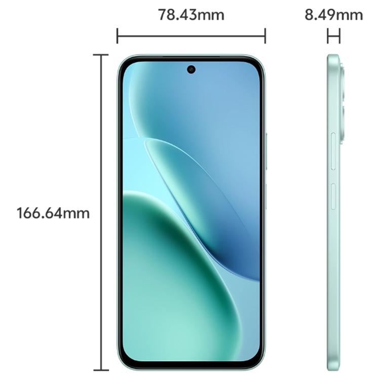 vivo iQOO Z11x, 8GB+256GB, Side Fingerprint,  6.76 inch Android 16 OriginOS 6 Dimensity 7400 Octa Core, OTG, NFC, Network: 5G, Support Google Play (Green)