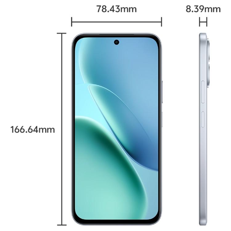 vivo iQOO Z11x, 8GB+512GB, Side Fingerprint, 6.76 inch Android 16 OriginOS 6 Dimensity 7400 Octa Core, OTG, NFC, Network: 5G, Support Google Play (White)