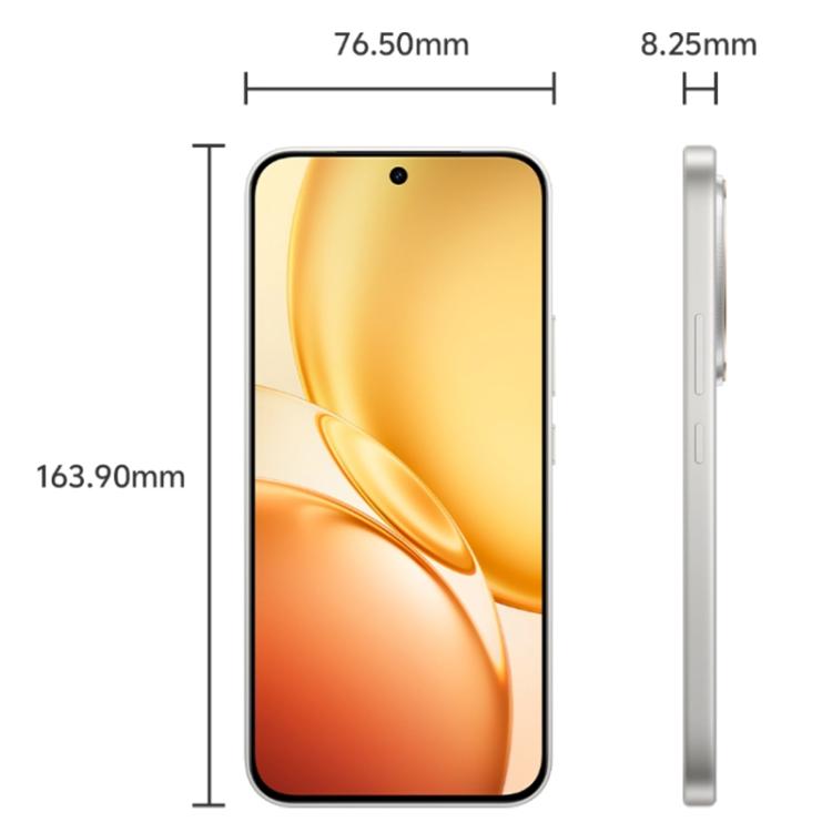 vivo Y600 Pro, 12GB+256GB, In-screen Fingerprint, 6.83 inch Android 16 OriginOS 6 Dimensity 7300e Octa Core, OTG, NFC, Network: 5G (Gold)