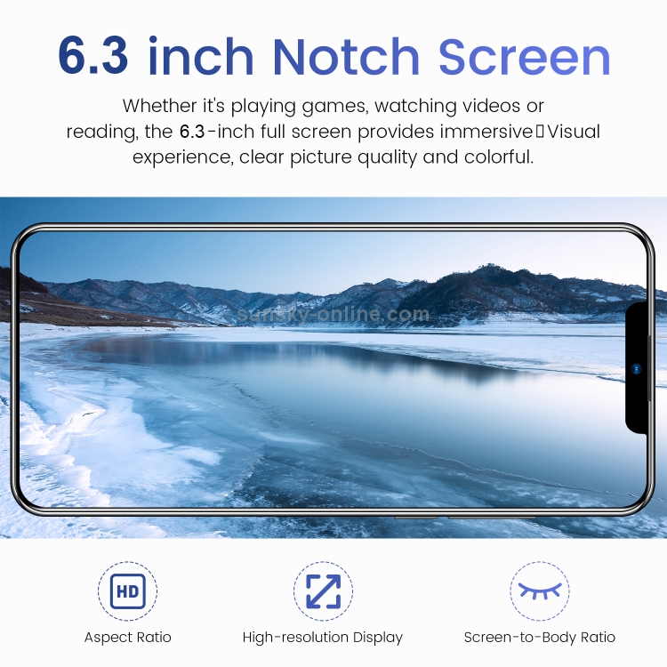 Tc031 I13 Pro 1gb 8gb หน้าจอ Notch 63 นิ้ว 6117