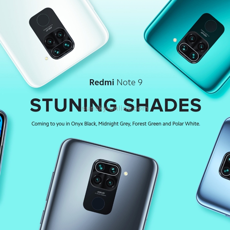 Redmi Note 9 Smartphone- RAM 4GB ROM 128GB 6.53 ”FHD + DotDisplay 48MP Quad  Camera Hotshot 3.5mm Headphone Jack 5020 mAh NFC Verde : :  Electrónica
