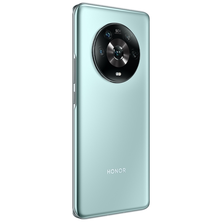 Honor Magic4 5G LGE-AN00, 12GB+512GB, China Version, Triple Back Cameras, Face ID & Screen Fingerprint Identification, 4800mAh Battery, 6.81 inch Magic UI 6.0 (Android 12) Snapdragon 8 Gen 1 Octa Core up to 2.995GHz, Network: 5G, OTG, NFC, Not Support Google Play (Cyan)