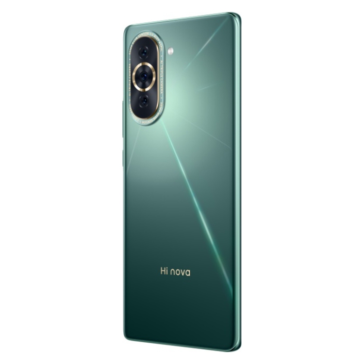 Huawei Hi nova 10 5G, 8GB+128GB, 60MP Front Camera, China Version, Triple Back Cameras, In-screen Fingerprint Identification, 6.67 inch HarmonyOS 3 Qualcomm Snapdragon 778G 5G Octa Core up to 2.42GHz, Network: 5G, OTG, NFC, Not Support Google Play(Green)