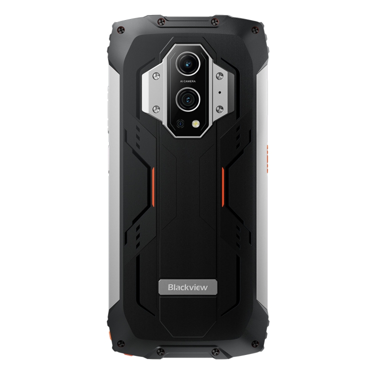 [HK Warehouse] Blackview BV9300 Rugged Phone, Laser Rangefinder, 12GB+256GB, IP68/IP69K Waterproof Dustproof Shockproof, Triple Back Cameras, 15080mAh Battery, Side Fingerprint Identification, 6.7 inch Android 12 MediaTek Helio G99 MT6789V/CD Octa Core up to 2.2GHz, OTG, NFC, Network: 4G, Global Version with Google Play(Orange)