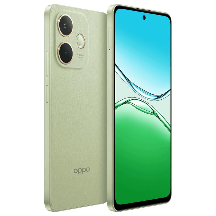 OPPO A5 Vitality 5G, 12GB+512GB, Side Fingerprint, 6.67 inch ColorOS 15.0 MediaTek Dimensity 6300 Octa Core, OTG, Network: 5G (Green)